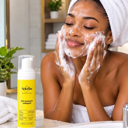 Soin du visage au gel nettoyant Nokrine