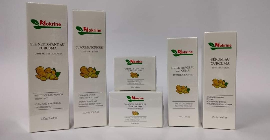 Gamme de soin du visage au curcuma 2