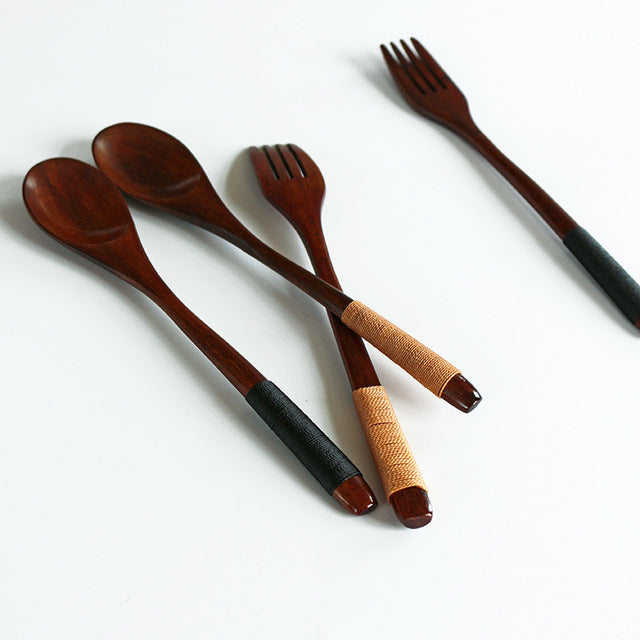 Ustensiles de cuisine en bambou 6