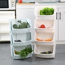 Panier à légumes avec multiples-couches 2