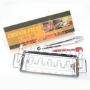Grille portable  14 clips en Fente En Acier Inoxydable pour BBQ 4
