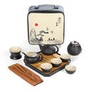 Service à thé japonais en poterie 2