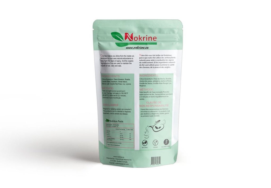 Thé Collagène +vitamine C Végan 2