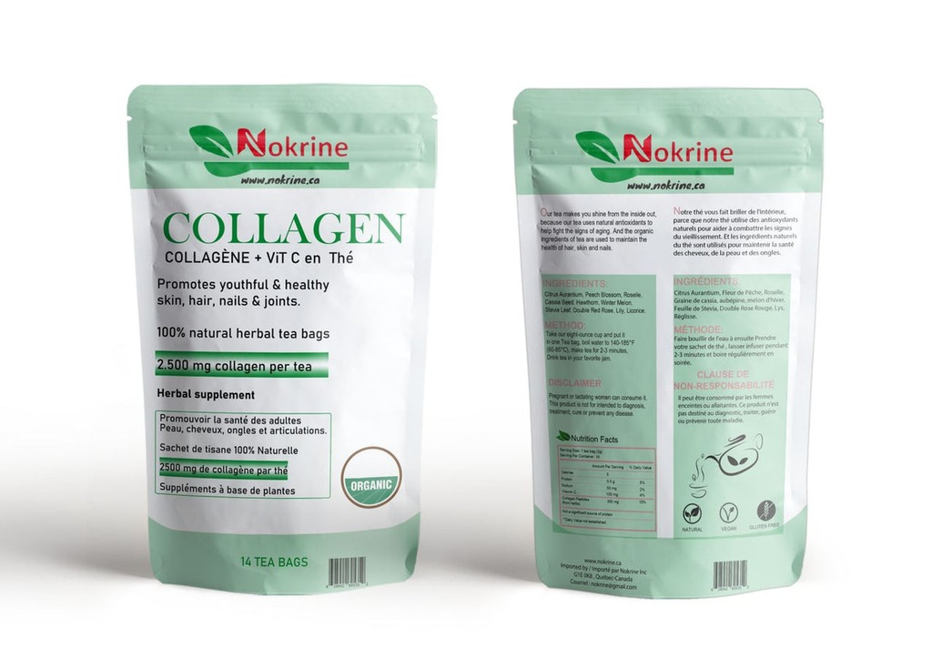 Thé Collagène +vitamine C Végan 3