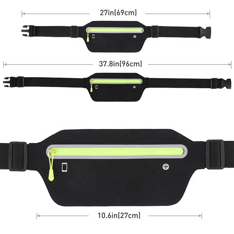 ceinture avec poche avant sac pour course, randonnée, cyclisme 5