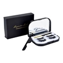 Deux Paires De Cils Magnétiques + Eyeliner et applicateur