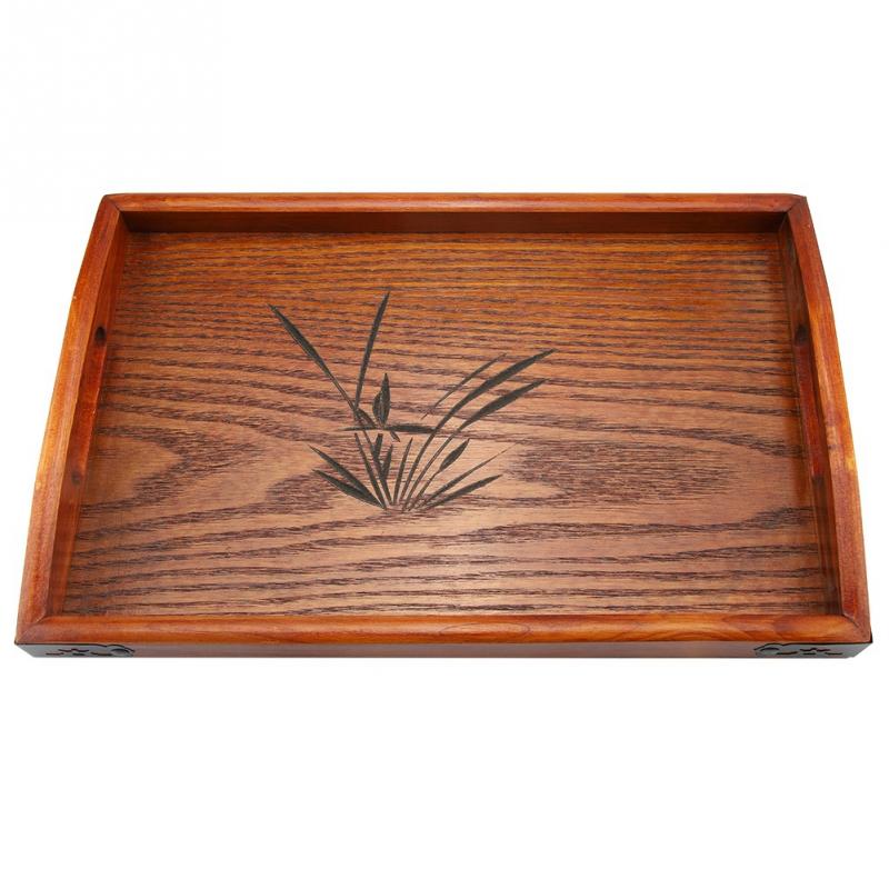 Plateau en bois rectangulaire (L)