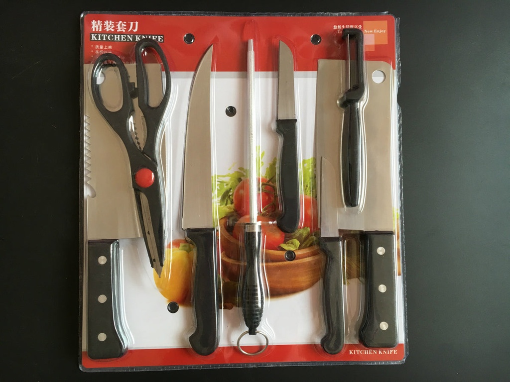 [SHOP-6612364689564] Set couteaux de 8 pièces