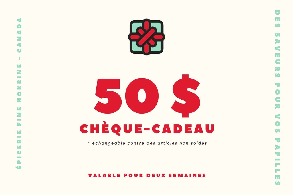 [SHOP-5363266584732] Bon d'achat